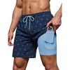 Navy - Palm Tree