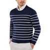 Navy/White Mariner Stripe