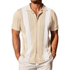 Z Stripe - Khaki White