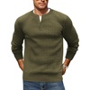 image:imageCOOFANDY Mens Knit Henley Sweater Long Sleeve Button Down Fall Sweaters and PulloversArmy Green