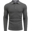 Gray Textured Stripes-1