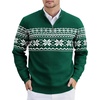 Christmas Green & White