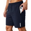 image:imageCOOFANDY Mens Running Athletic Shorts 7 Workout Gym Short Tennis Quick Dry Active Sport Hiking BasketballNavy Blue