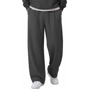 image:imageCOOFANDY Mens Casual Sweatpants Open Bottom Lounge Pants Lightweight Baggy Workout Yoga Track PantsDark Grey