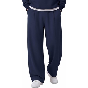 image:imageCOOFANDY Mens Casual Sweatpants Open Bottom Lounge Pants Lightweight Baggy Workout Yoga Track PantsNavy Blue