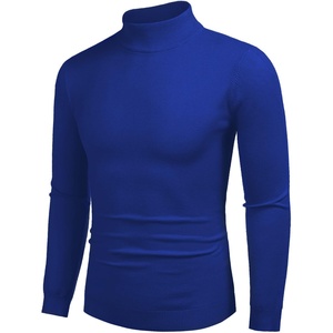 image:imageCOOFANDY Mens Mock Turtleneck Slim Fit Pullover Sweater Casual Basic Knitted Thermal SweatersRoyal Blue