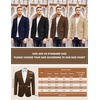 image:imageCOOFADNY Mens Casual Corduroy Blazer Classic Fit Two Button Sport Coat Fashion Notch Lapel Blazer JacketArmy Green