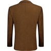 image:imageCOOFADNY Mens Casual Corduroy Blazer Classic Fit Two Button Sport Coat Fashion Notch Lapel Blazer JacketBrown