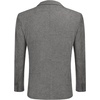 image:imageCOOFADNY Mens Casual Corduroy Blazer Classic Fit Two Button Sport Coat Fashion Notch Lapel Blazer JacketDark Gray