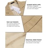 image:imageCOOFADNY Mens Casual Corduroy Blazer Classic Fit Two Button Sport Coat Fashion Notch Lapel Blazer JacketKhaki