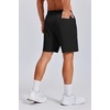 image:imageCOOFANDY Mens 7 Inch Classic Fit Golf Shorts Lightweight Stretch Quick Dry Hiking Short UPF50All Black