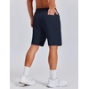 image:imageCOOFANDY Mens 7 Inch Classic Fit Golf Shorts Lightweight Stretch Quick Dry Hiking Short UPF50Navy Blue