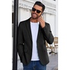 image:imageCOOFANDY Mens Blazer Business Suit Jacket Slim Fit Two Button Casual Sport CoatsBlack