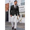 image:imageCOOFANDY Mens Blazer Business Suit Jacket Slim Fit Two Button Casual Sport CoatsBlack