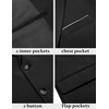 image:imageCOOFANDY Mens Blazer Business Suit Jacket Slim Fit Two Button Casual Sport CoatsBlack