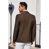 image:imageCOOFANDY Mens Blazer Business Suit Jacket Slim Fit Two Button Casual Sport CoatsBrown