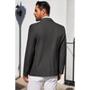 image:imageCOOFANDY Mens Blazer Business Suit Jacket Slim Fit Two Button Casual Sport CoatsDark Grey