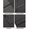 image:imageCOOFANDY Mens Blazer Business Suit Jacket Slim Fit Two Button Casual Sport CoatsDark Grey