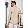 image:imageCOOFANDY Mens Blazer Business Suit Jacket Slim Fit Two Button Casual Sport CoatsLight Brown