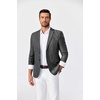 image:imageCOOFANDY Mens Blazer Casual Sport Coats Two Buttons Lightweight Suit JacketDark Charcoal