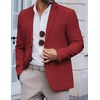 image:imageCOOFANDY Mens Blazer Casual Sport Coats Two Buttons Lightweight Suit JacketRed