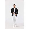 image:imageCOOFANDY Mens Blazer Casual Sport Coats Two Buttons Lightweight Suit JacketSolid Blazer  Black