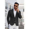 image:imageCOOFANDY Mens Blazer Casual Suit Jacket Slim Fit One Button Sport Coats Lightweight Sports JacketBlack