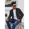 image:imageCOOFANDY Mens Blazer Casual Suit Jacket Slim Fit One Button Sport Coats Lightweight Sports JacketBlack