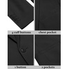 image:imageCOOFANDY Mens Blazer Casual Suit Jacket Slim Fit One Button Sport Coats Lightweight Sports JacketBlack