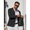 image:imageCOOFANDY Mens Blazer Casual Suit Jacket Slim Fit One Button Sport Coats Lightweight Sports JacketBlack