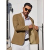 image:imageCOOFANDY Mens Blazer Casual Suit Jacket Slim Fit One Button Sport Coats Lightweight Sports JacketBrown