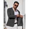 image:imageCOOFANDY Mens Blazer Casual Suit Jacket Slim Fit One Button Sport Coats Lightweight Sports JacketDark Grey