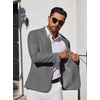 image:imageCOOFANDY Mens Blazer Casual Suit Jacket Slim Fit One Button Sport Coats Lightweight Sports JacketGrey