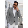 image:imageCOOFANDY Mens Blazer Casual Suit Jacket Slim Fit One Button Sport Coats Lightweight Sports JacketGrey