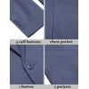 image:imageCOOFANDY Mens Blazer Casual Suit Jacket Slim Fit One Button Sport Coats Lightweight Sports JacketGrey Blue