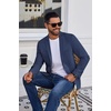 image:imageCOOFANDY Mens Blazer Casual Suit Jacket Slim Fit One Button Sport Coats Lightweight Sports JacketNavy Blue