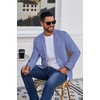 image:imageCOOFANDY Mens Blazer Casual Suit Jacket Slim Fit One Button Sport Coats Lightweight Sports JacketRoyal Blue