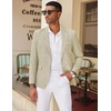 image:imageCOOFANDY Mens Blazer Casual Two Buttons Sport Coat Slim Fit Lightweight Suit JacketsLight Khaki