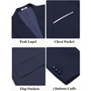 image:imageCOOFANDY Mens Blazer Casual Two Buttons Sport Coat Slim Fit Lightweight Suit JacketsNavy Blue