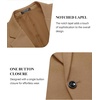 image:imageCOOFANDY Mens Blazer Jacket One Button Casual Suit Jackets Stretch Knit Sport CoatKhaki