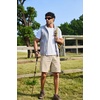 image:imageCOOFANDY Mens Cargo Cotton Twill Cargo Shorts Drawstring Stretch Elastic Waist Casual Work Short with 5 PocketsLight Beige