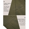 image:imageCOOFANDY Mens Casual Blazer Jacket One Button Suit Jackets Lightweight Knit Sport CoatArmy Green