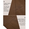 image:imageCOOFANDY Mens Casual Blazer Jacket One Button Suit Jackets Lightweight Knit Sport CoatBrown
