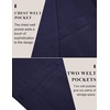 image:imageCOOFANDY Mens Casual Blazer Jacket One Button Suit Jackets Lightweight Knit Sport CoatNavy Blue