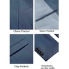 image:imageCOOFANDY Mens Casual Blazer Lightweight Slim Fit Suit Jacket Two Button Cotton Sport CoatsBlue