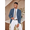 image:imageCOOFANDY Mens Casual Blazer Lightweight Slim Fit Suit Jacket Two Button Cotton Sport CoatsBlue