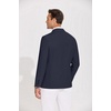image:imageCOOFANDY Mens Casual Blazer Lightweight Slim Fit Suit Jacket Two Button Cotton Sport CoatsNavy Blue