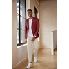 image:imageCOOFANDY Mens Casual Blazer Lightweight Slim Fit Suit Jacket Two Button Cotton Sport CoatsWine Red