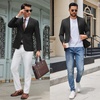 image:imageCOOFANDY Mens Casual Blazer Lightweight Sport Coats Two Buttons Slim Fit Suit Jacket for Business Wedding DressBlack