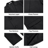 image:imageCOOFANDY Mens Casual Blazer Lightweight Sport Coats Two Buttons Slim Fit Suit Jacket for Business Wedding DressBlack